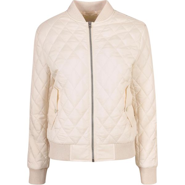 Urban Classics Donna Diamond Quilt Nylon Giacca Bianca - 3XL-image