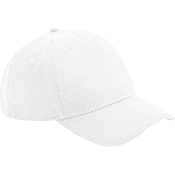 Beechfield - Cappellino Da Baseball 5 Segmenti Per Uomo/Donna Unisex RW8585 (Taglia Unica) (Bianco)-image