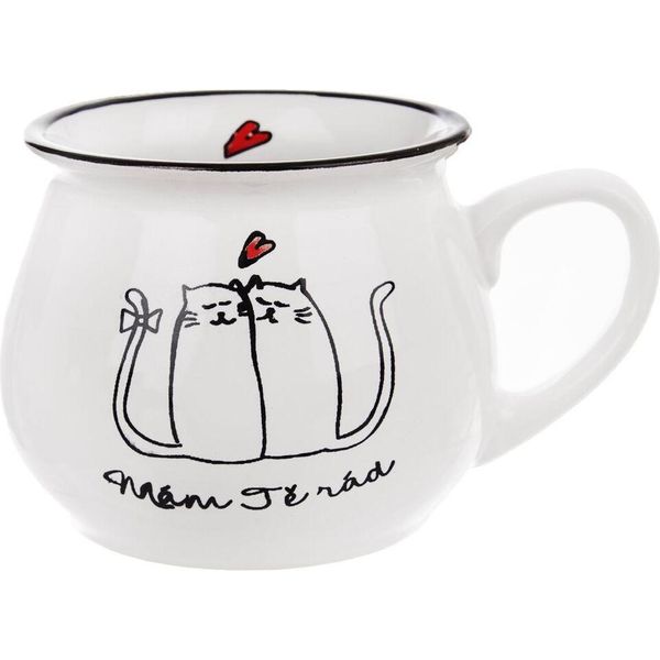 Orion Tazza Da Caffè Tazza Da Tè Tazza In Ceramica Cat Con Manico 320 Ml-image