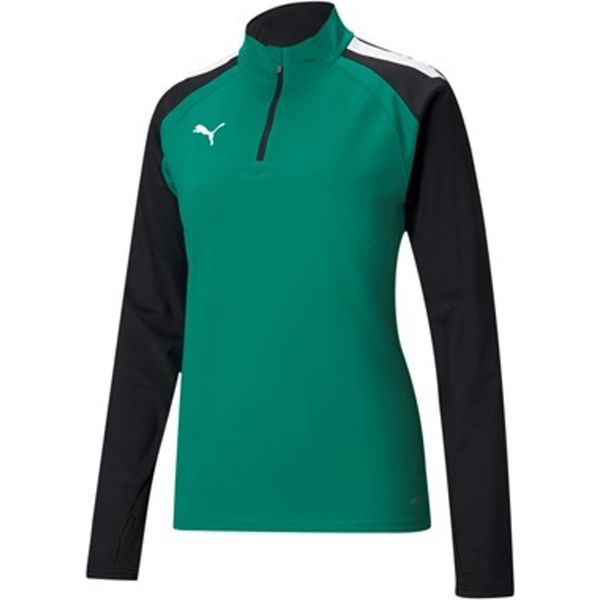 Puma Teamliga Quarter-Zip Football Shirt Donna Verde Nero Taglia Xl-image