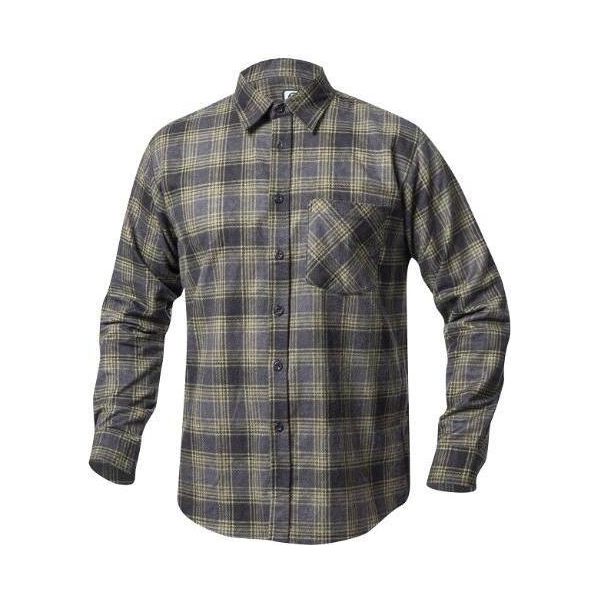 Ardon® Camicia Di Flanella Urban , Nera, 100 % Cotone, Taglia 4XL-image