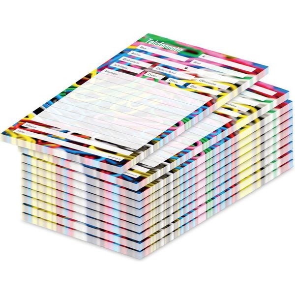 Pricaro Blocco Note Telefonico, A5, Graffetta, 10 Pezzi-image