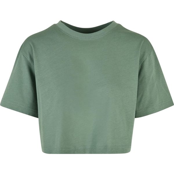 DáMské TričKo Urban Classics Ladies Short Oversized Tee Salvia - 3XL-image