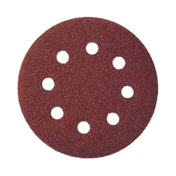 Klingspor Disco Abrasivo Autoadesivo 125Mm Ps18Ek Gr. 60 Gls5 8 Fori/50Pz.-image