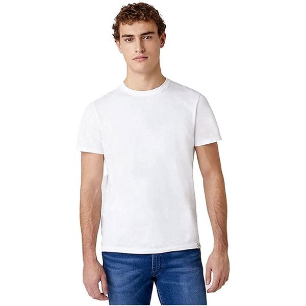 Wrangler Uomo, Maglietta Ss 2 Pack Tee, Xxl, Bianco, Sport, Tshirt, Camicia-image
