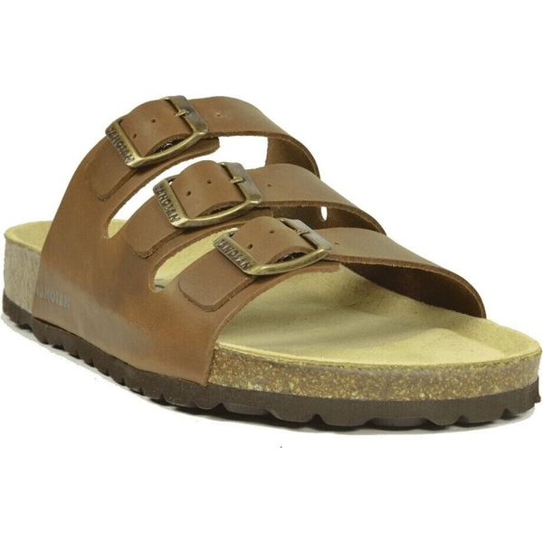 Sanosan - Sandali Da Uomo "Lisbon"", Pelle BS3056 (43 Eu) (Marrone)"-image