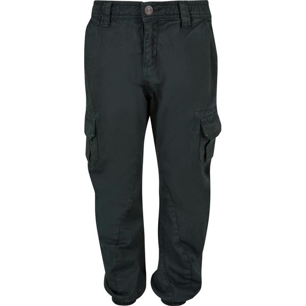 Urban Classics Boys Cargo Jogging Pants Bottlegreen - 146/152-image