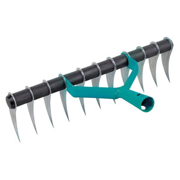 Rastrello Da Taglio Arieggiatore Manuale Arieggiatore Scarificatore 34 Cm-image