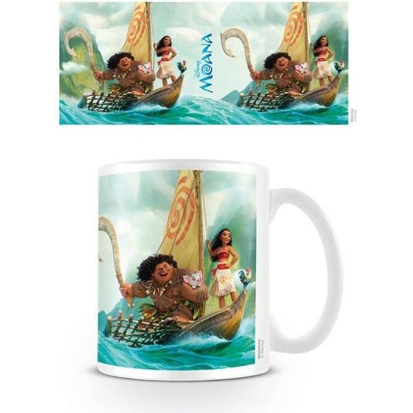 Moana - Tazza Da Caffè, Barca PM2791 (Taglia Unica) (A Colori)-image