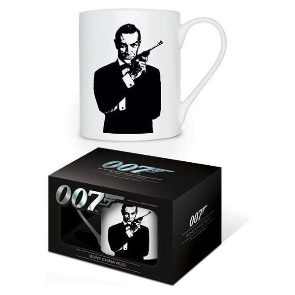 James Bond - Tazza Da Caffè "The Name Is"" PM2276 (Taglia Unica) (Bianco/Nero)"-image