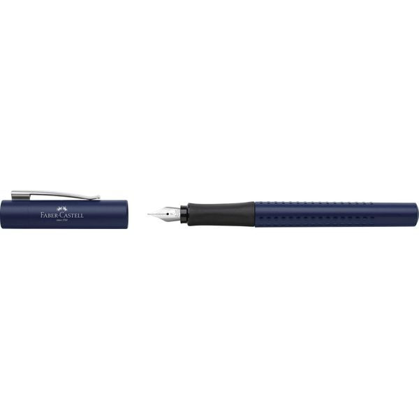 Faber-Castell 140806 FABER-CASTELL Penna Stilografica Grip 2011, Blu Classico, F-image