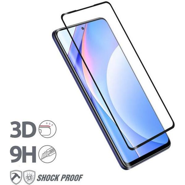 Crong 3D Armor Glass - Vetro Temperato Full 9H Colla Sullo Schermo Xiaomi Mi 10T Lite-image