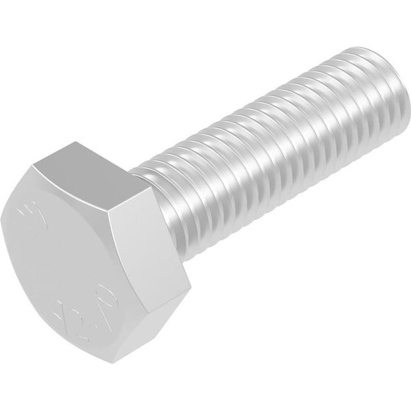 Vite A Testa Esagonale Seccaro M10 X 35 Mm, Acciaio Inox V2A Va A2, Din 933 / Iso 4017, Testa Esagonale, 20 Pezzi-image