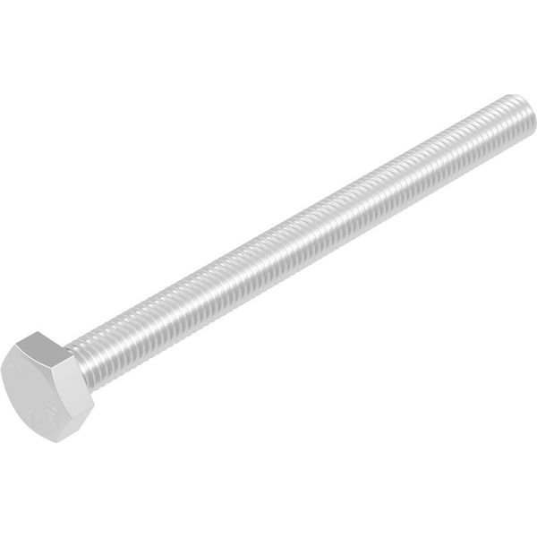 Vite A Testa Esagonale Seccaro M4 X 50 Mm, Acciaio Inox V2A Va A2, Din 933 / Iso 4017, Testa Esagonale, 20 Pezzi-image