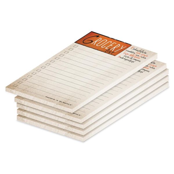 Lista Della Spesa Pricaro "Pergamena"", A6, 5 Pezzi"-image