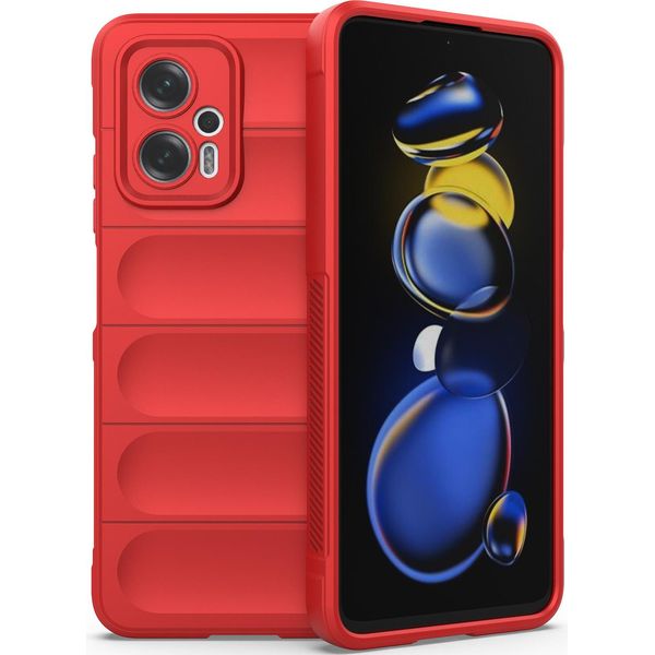 Google Pixel 7 Custodia, Custodia Protettiva In Silicone Tpu Morbido Antiurto Per Google Pixel 7 Rosso-image