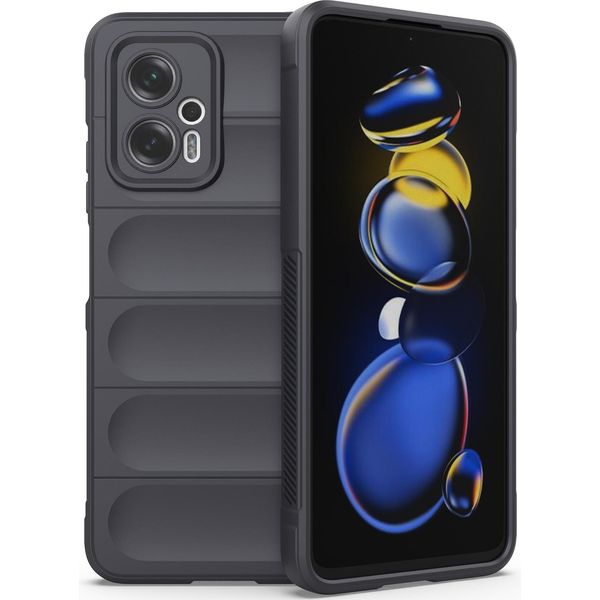 Custodia Google Pixel 7, Custodia Protettiva In Silicone Tpu Morbido Antiurto Per Google Pixel 7 Grigio Scuro-image