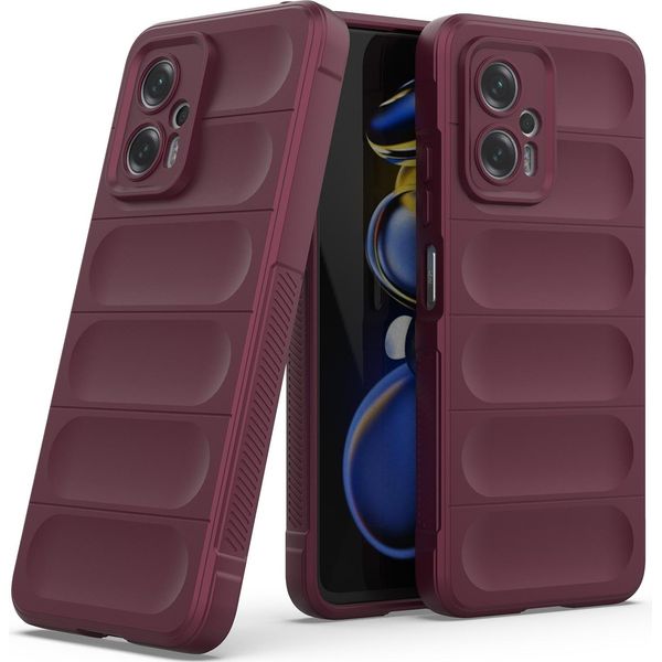 Custodia Google Pixel 7 Pro, Custodia Protettiva In Silicone Tpu Morbido Antiurto Per Google Pixel 7 Pro Borgogna-image