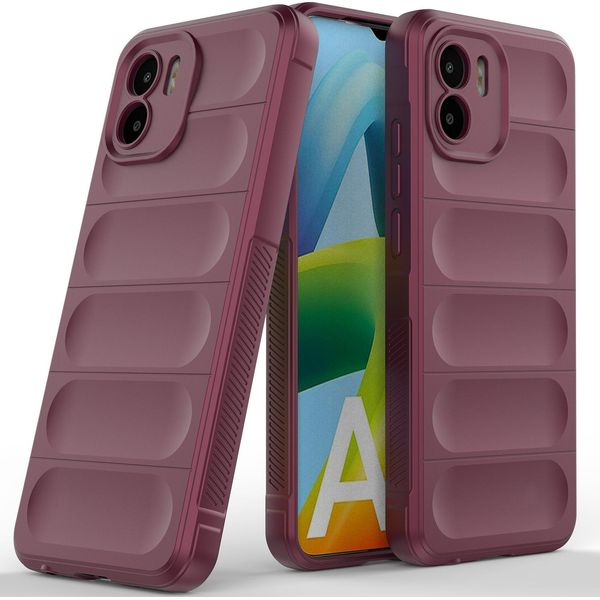 Xiaomi Redmi A1 Custodia, Custodia Protettiva In Silicone Tpu Morbido Antiurto Per Xiaomi Redmi A1 Borgogna-image
