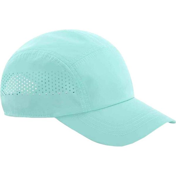 Beechfield - Cappellino Da Baseball "Tecnico"" Per Uomo/Donna Unisex - Running PC4951 (Taglia Unica) (Blu Acqua)"-image
