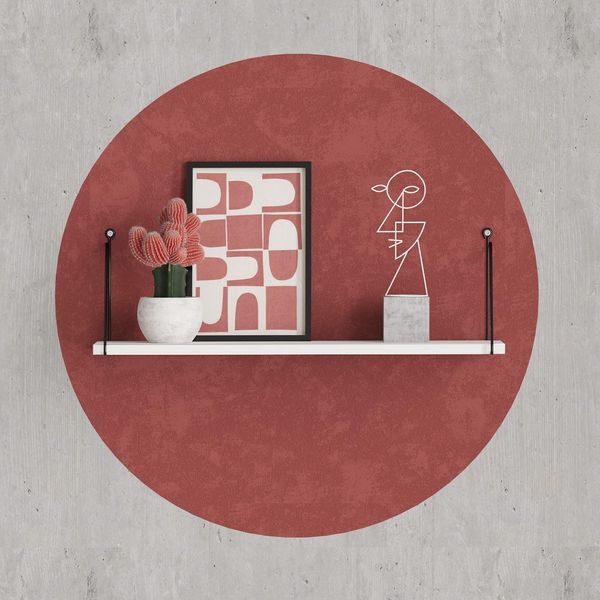 Skye Decor, Armoni - White, Mensola Da Parete, Bianca, 100 % Melamine Coated Slipboard, 72 X 20 X 20 Cm-image
