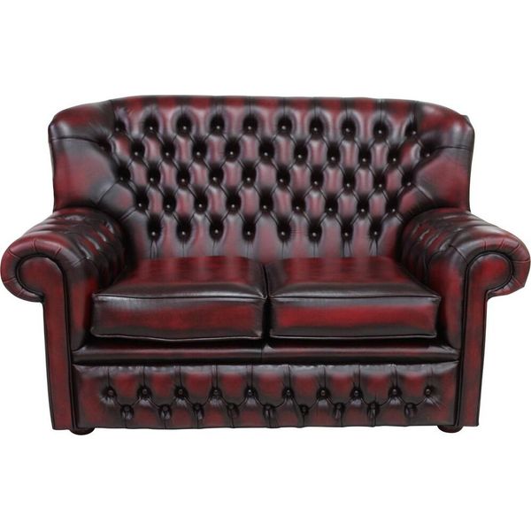 Jv Furniture Chesterfield Nuovo Divano Di Lusso A 2 Posti-image