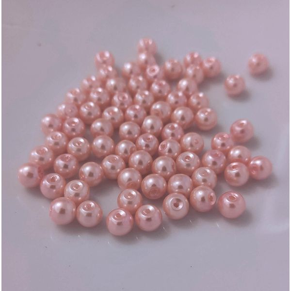 Perline Di Vetro - Tipo "Rotondo"" - 12G - 2 Mm - Rosa/Rosa"-image