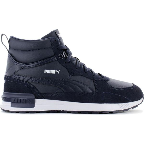 Puma Graviton Mid - Uomo Scarpe Invernali In Pelle Blu Navy 383204-05 , Dimensioni: Eu 43 Uk 9-image