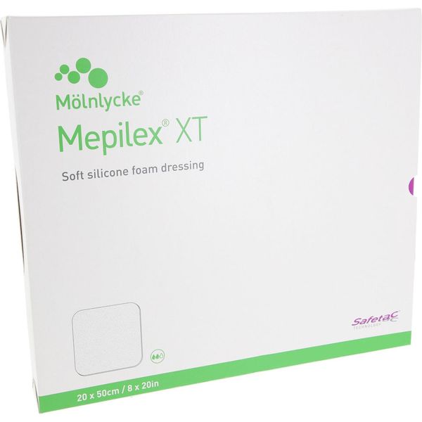 Medicazione In Schiuma Mepilex Xt 20X50 Cm 2 Pz-image