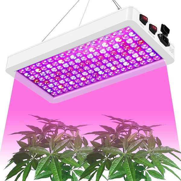 100W 287 Led Lampada Per Piante A Spettro Completo 3 Modalità Di Luce Lampada Per Piante Da Interno Lampada Per Piante Da Coltivazione-image