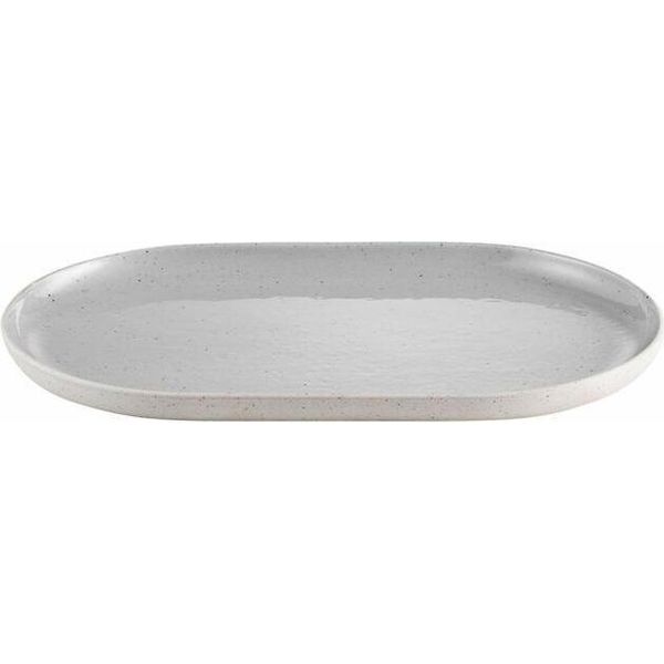 Blomus Piatto Da Portata Sablo, Piatto Da Portata, Gres, Cloud, 30 X 18 Cm, 64380-image