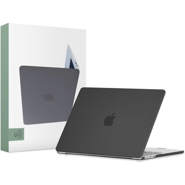 Tech-Protect Smartshell Macbook Air 13 M2 / M3 / M4 / 2023-2025 Nero Opaco-image