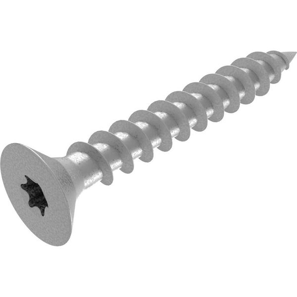 Vite Per Truciolare Seccaro 6 X 45 Mm, Acciaio Inox V2A Va A2, Vite Per Legno Con Filettatura Totale, Tx / Cava Esalobata, 150 Pezzi-image