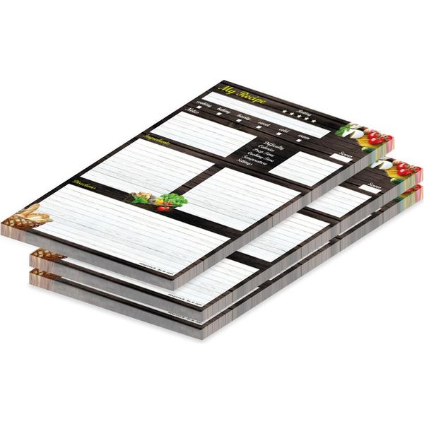 Pricaro Blocco Note "Mediterraneo"", A4, 25 Fogli, 3 Pezzi"-image