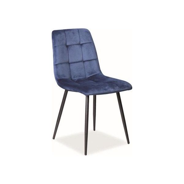 Set Di Sedie Da Pranzo Mila Blu Navy Set Di 4 Sedie Da Cucina-image