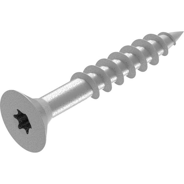 Vite Per Truciolare Seccaro 6 X 40 Mm, Acciaio Inox V2A Va A2, Vite Per Legno Con Filettatura Parziale, Tx / Cava Esalobata, 200 Pezzi-image