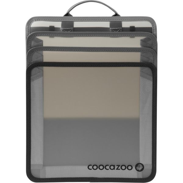 Coocazoo Scatola Per Quaderni Foldable Folder Box Black Grigio-image