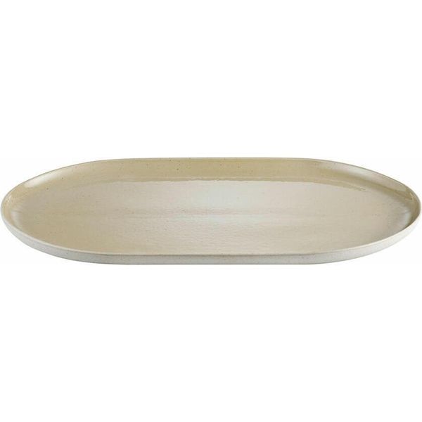 Blomus, Piatto Da Portata Sablo, Piatto Da Portata, Gres, Savannah, 40 X 24 Cm, 64392-image