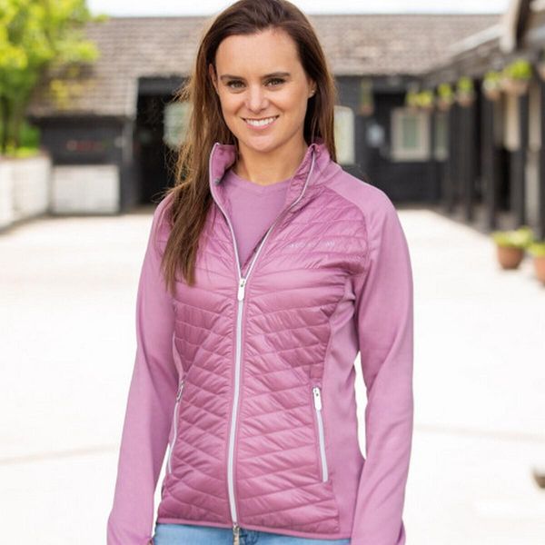 Hy - Giacca Trapuntata Leggera "Synergy"" Da Donna BZ4558 (Xs) (Grape)"-image