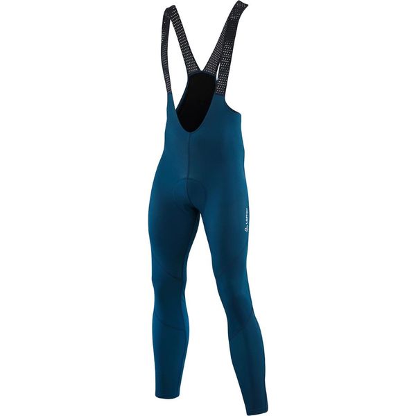 Loeffler Ciclismo Pantaloncini Lunghi M Bike Bib Collant Termo Elastico Per Gli Uomini-Blu-image