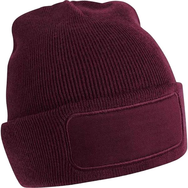 Beechfield - Berretto Da Uomo/Donna Unisex PC5170 (Taglia Unica) (Rosso Borgogna)-image