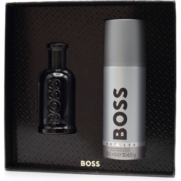 Set Regalo Hugo Boss Boss Bottled - Profumo Spray 50Ml + Deodorante Spray 150Ml-image