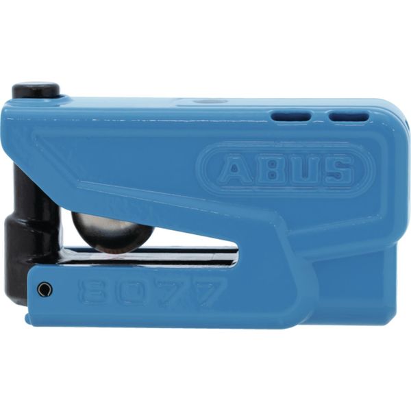 Abus Serratura A Disco Freno Granit Detecto Xplus 8077 2.0 - Serratura Per Moto Con Allarme E Preallarme Intelligente - In Acciaio Temprato - Per La Protezione Di Moto Di Alta Qualità - Blu-image