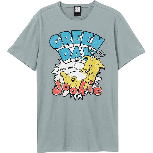 Amplified - Maglietta "Dookie Longview"" Per Uomo/Donna Unisex GD1940 (M) (Strano Blu)"-image