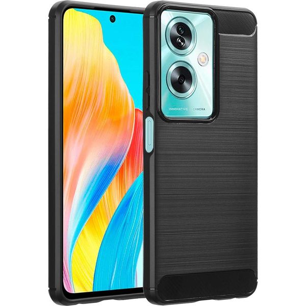 Oppo A79 Cover - Silicone - Imoshion Custodia Morbida/Copertura Posteriore - Nero-image
