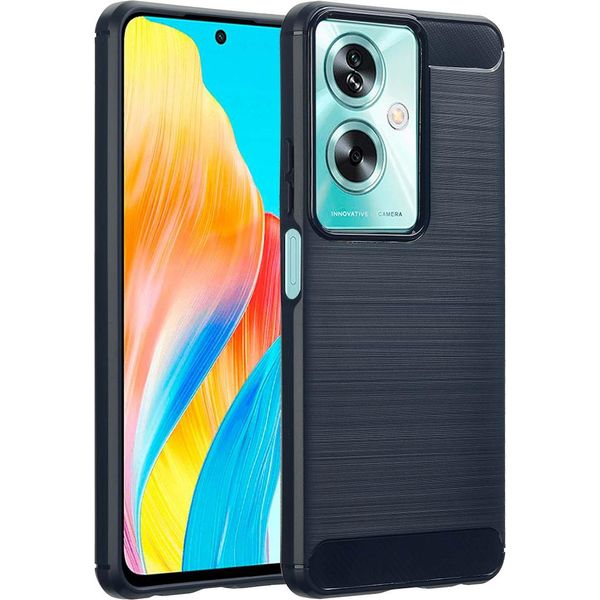 Oppo A79 Sleeve - Silicone - Imoshion Custodia Morbida/Copertura Posteriore - Blu Scuro-image