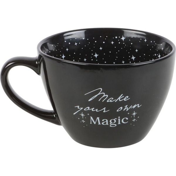 Something Different - Tazza Da Caffè "Fai La Tua Magia"" SD6427 (Taglia Unica) (Nero/Bianco)"-image