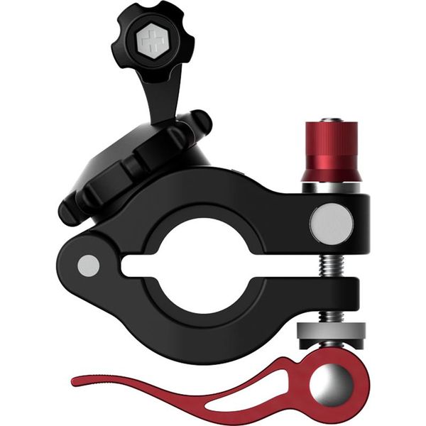Sport Camera Bike Clamp Clip Universale Regolabile Per Gopro 8 Osmo Action Pocket Nero-image