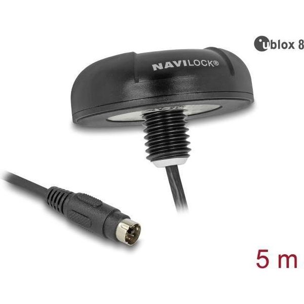 Navilock NL-803P EVA-M8Q MD6 Seriell Pps Multi Gnss EmpfäNger U-Blox 8 5 M (62798)-image