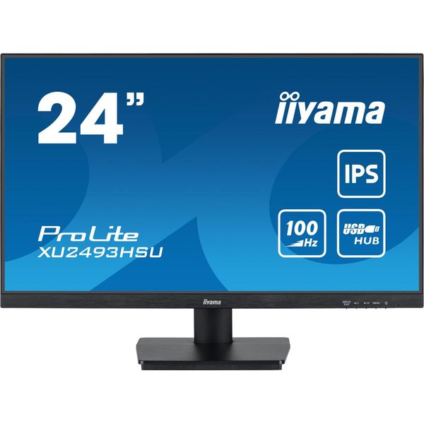 Iiyama Iiyama Prolite 24" Monitor Ips Full Hd Con Usb-Hub E Frequenza Di Aggiornamento Di 100Hz"-image